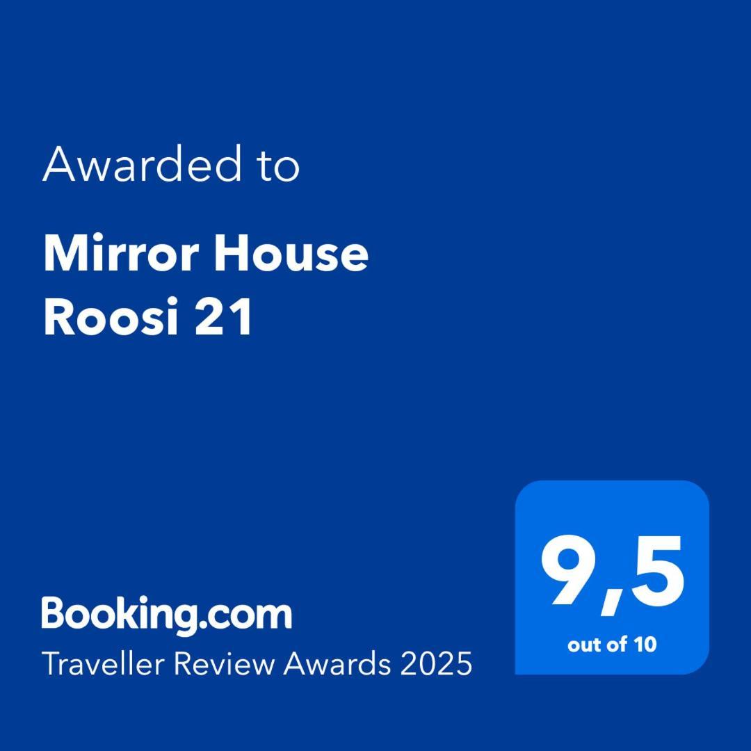Vila Mirror House Roosi 21 Pärnu Exteriér fotografie
